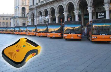 defibrillatore autobus filobus tram
